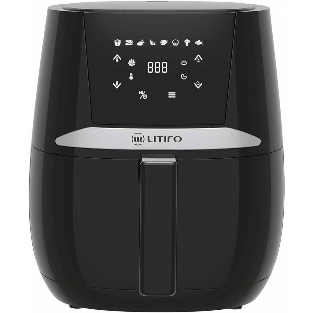 LITIFO 4.5QT Air Fryer with Digital LED Touch Screen Single Basket System