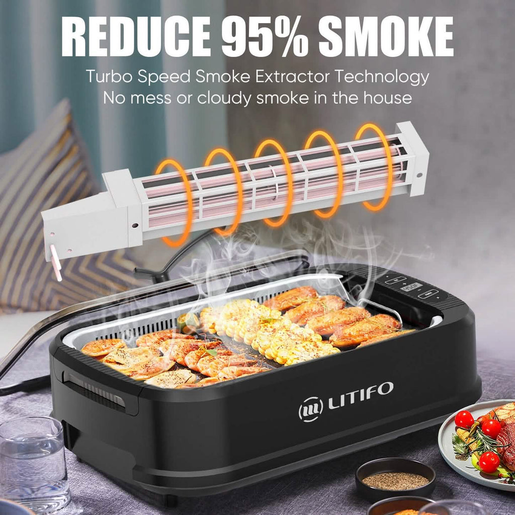 Litifo Smokeless Grill and Griddle