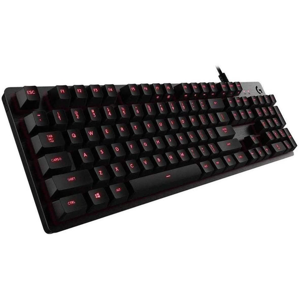 Logitech G413 Backlit Mechanical Gaming Keyboard USB Passthrough Carbon (Refurbished)