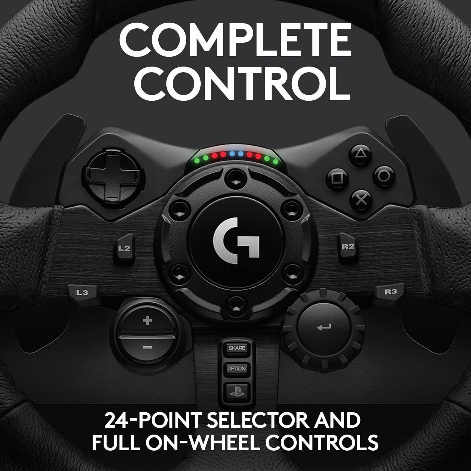 Logitech G923 Racing Wheel and Pedals (Refurbished)