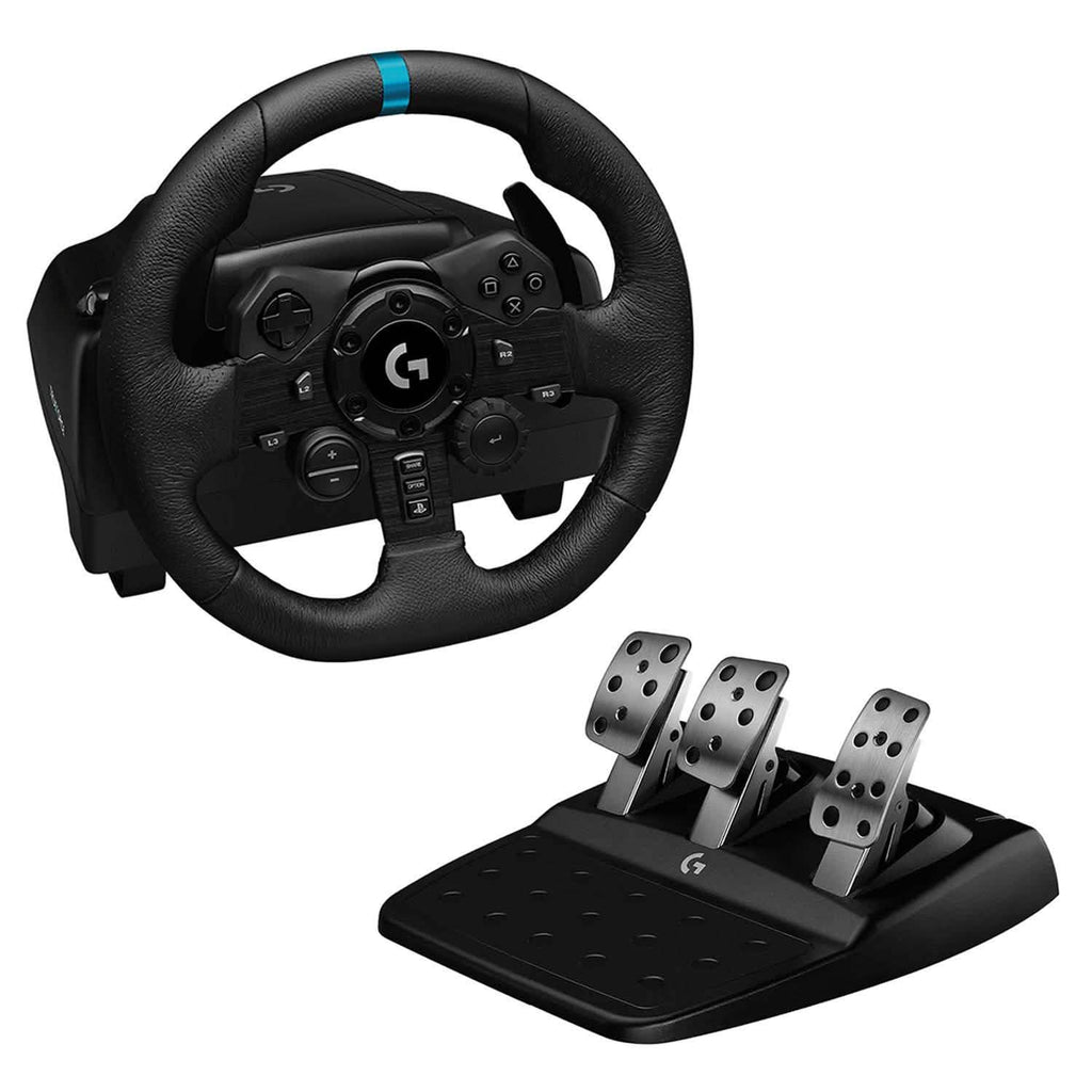 Logitech G923 Racing Wheel and Pedals (Refurbished)