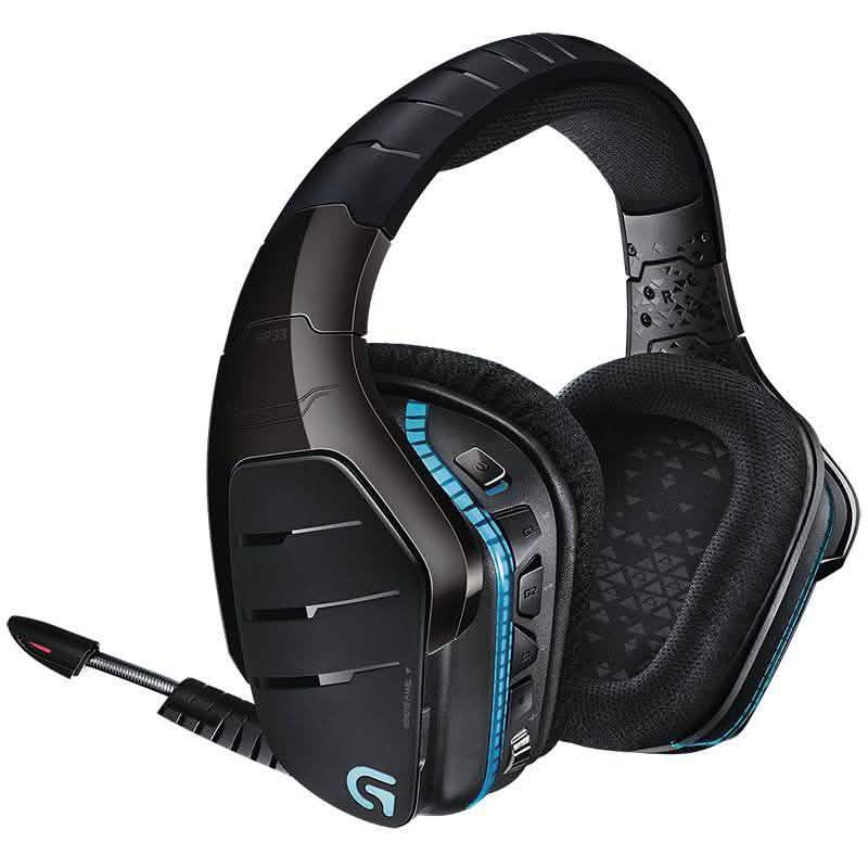 Logitech G933 Artemis Spectrum RGB 7.1 Surround Sound Wireless Gaming Headset (Refurbished)