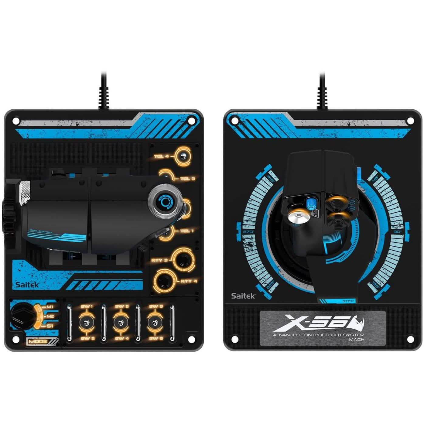 Logitech Gaming G Saitek Pro Flight X56 Rhino HOTAS