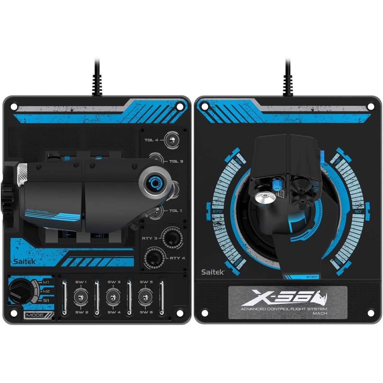 Logitech Gaming G Saitek Pro Flight X56 Rhino HOTAS