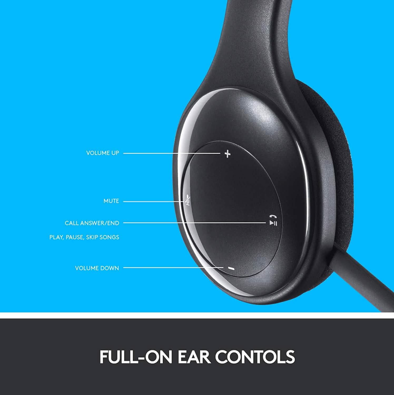 Logitech H800 Wireless Bluetooth Headset (Refurbished)