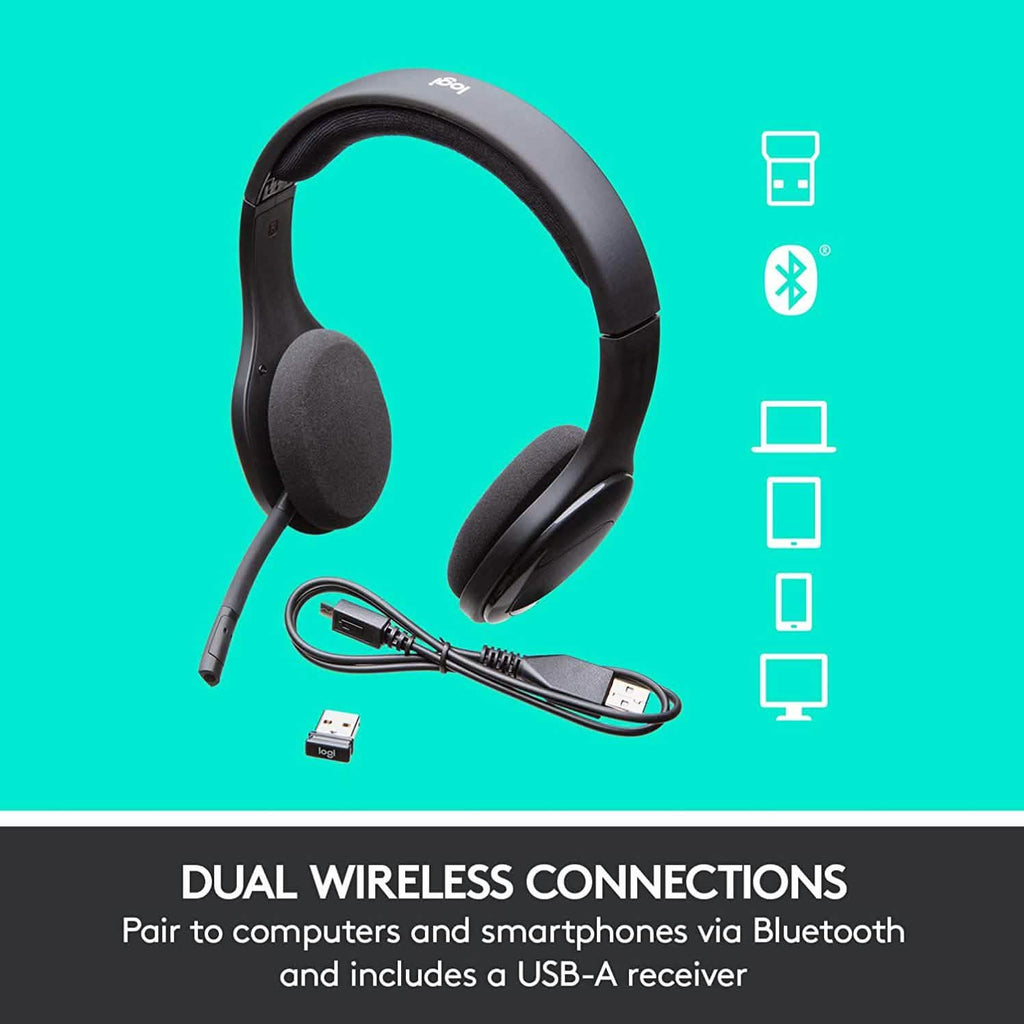 Logitech H800 Wireless Bluetooth Headset (Refurbished)