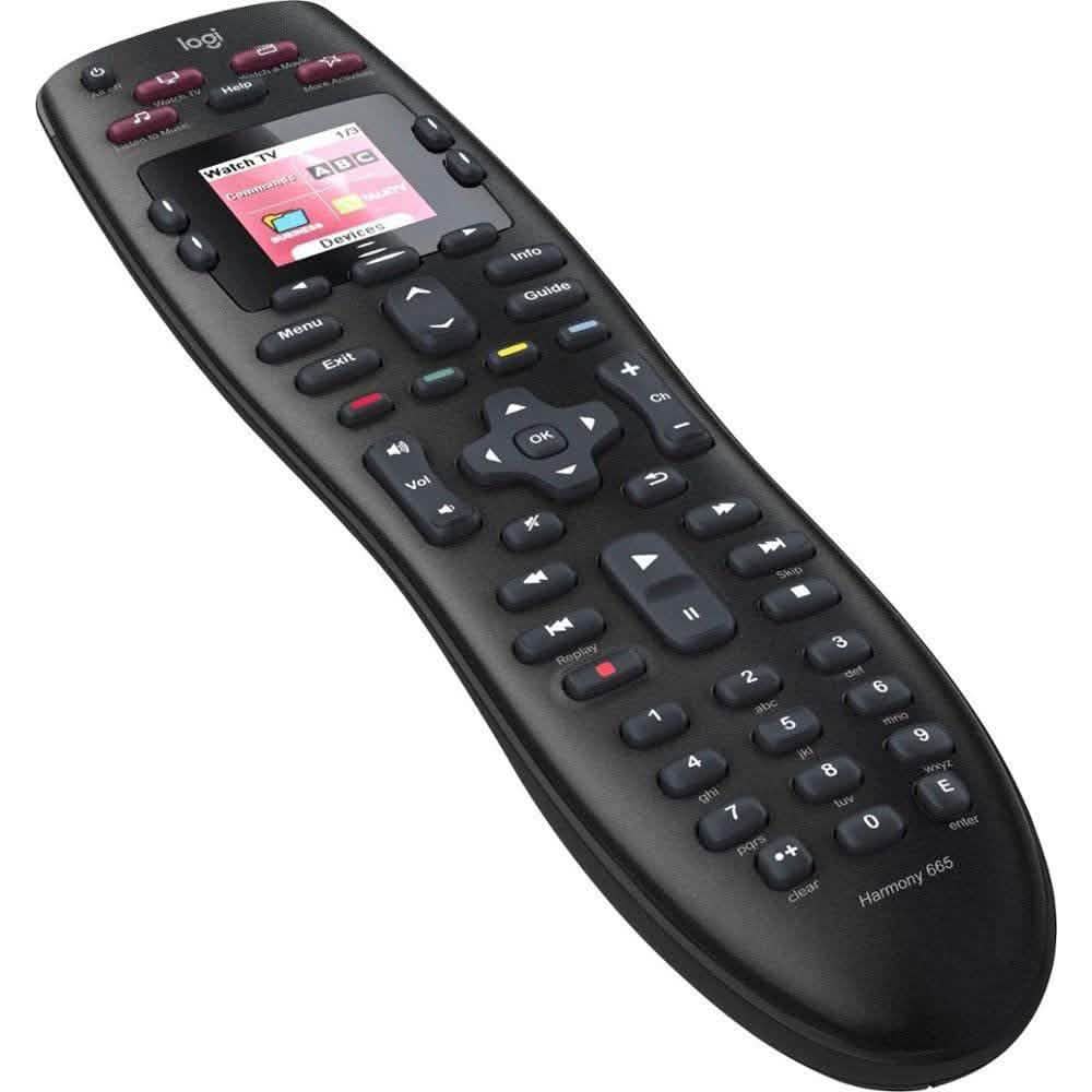 Logitech Harmony 665 Advanced Advanced Universal Remote Color LCD Screen (Refurbished)