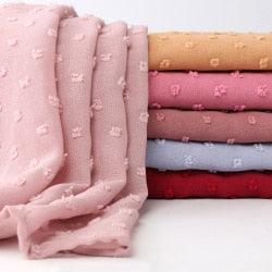 Long Lightweight Soft Solid Color Chiffon Scarfs Muslim Headscarf Hijab Scarf Shawls Wraps Hijab For Women 70*180cm