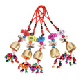 Lucky Wind Chimes Mobile Garden Wind Chime Bell Creative Outdoor National Home Pop Hot Yard New Copper Living Decor Fashion For Good Luck Home Garden Patio Hanging Decoration Gift