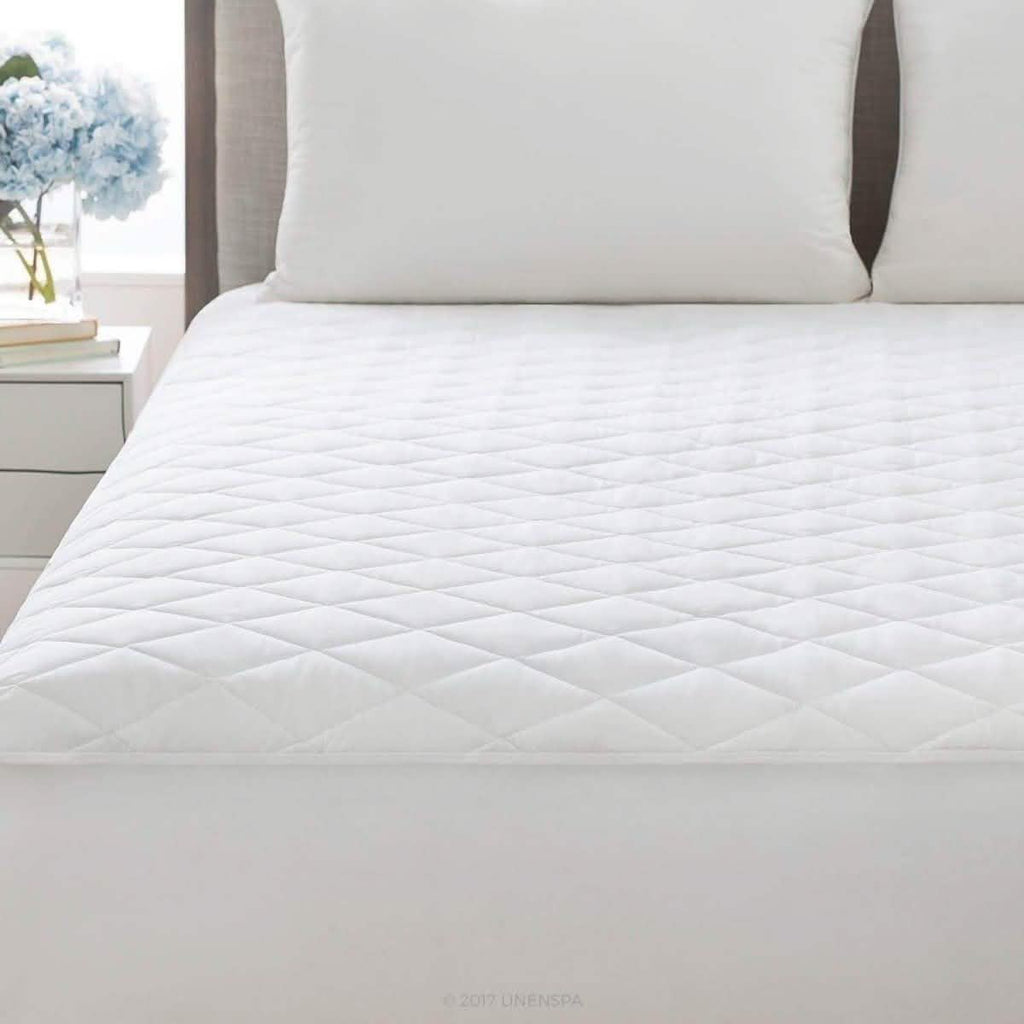 Lux Decor Collection Quilted Fitted Fully Cover Mattress Topper