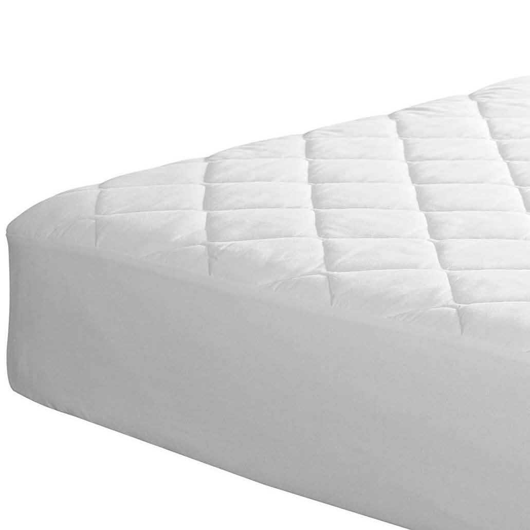 Lux Decor Collection Quilted Fitted Fully Cover Mattress Topper