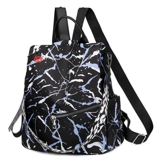 Luxurious Waterproof Women's Backpack Fashionable Anti-theft Women Backpacks Nice Print School Bag High Quality Large Capacity Backpack