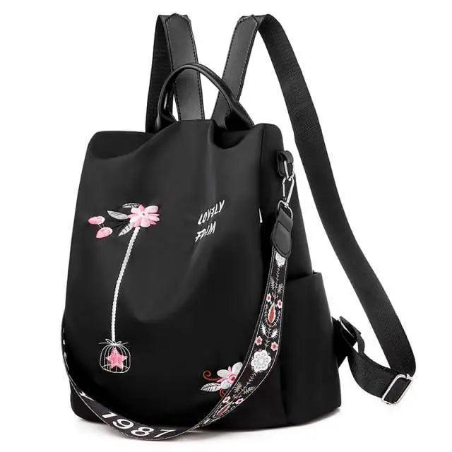 Luxurious Waterproof Women's Backpack Fashionable Anti-theft Women Backpacks Nice Print School Bag High Quality Large Capacity Backpack
