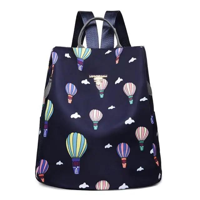 Luxurious Waterproof Women's Backpack Fashionable Anti-theft Women Backpacks Nice Print School Bag High Quality Large Capacity Backpack