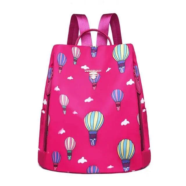 Luxurious Waterproof Women's Backpack Fashionable Anti-theft Women Backpacks Nice Print School Bag High Quality Large Capacity Backpack