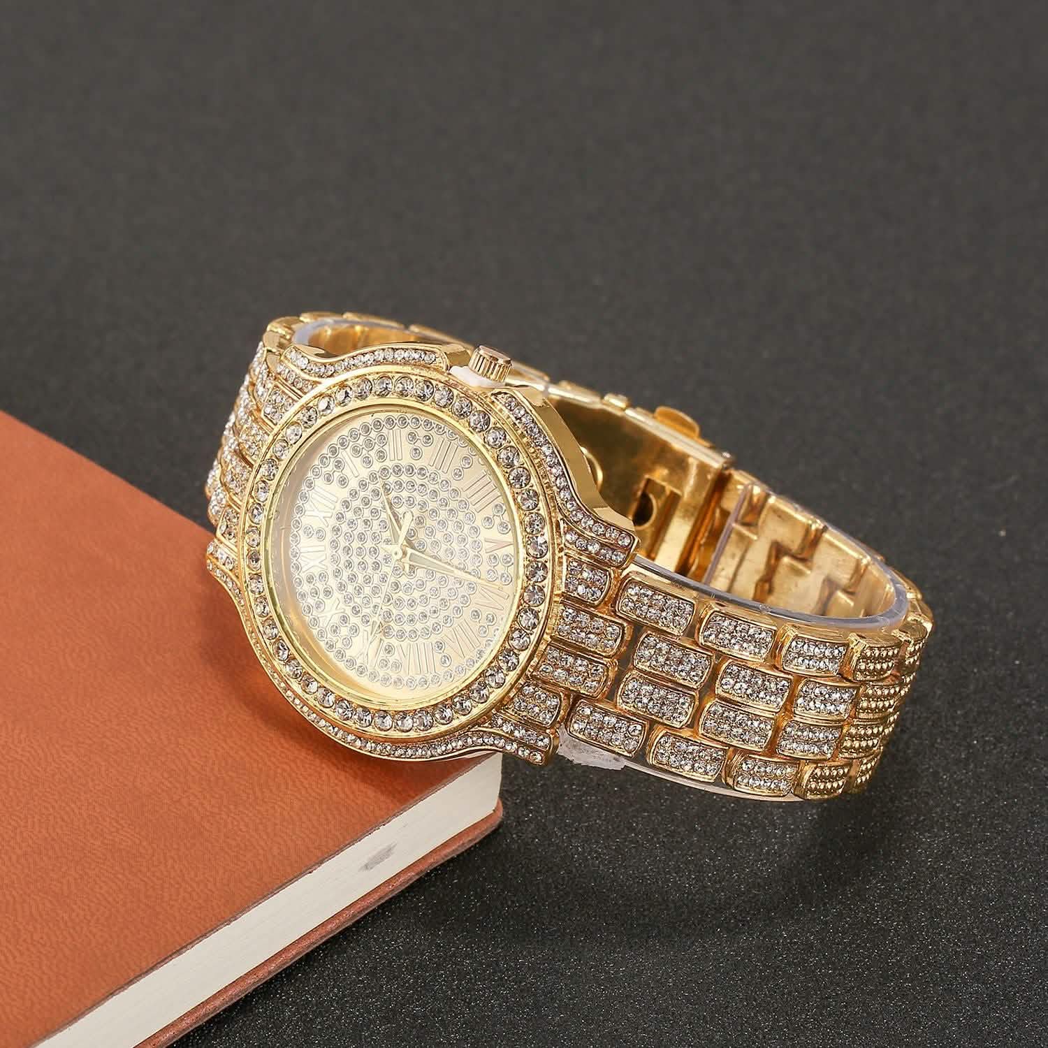 Luxury Crystal Rhinestone Quartz Watch