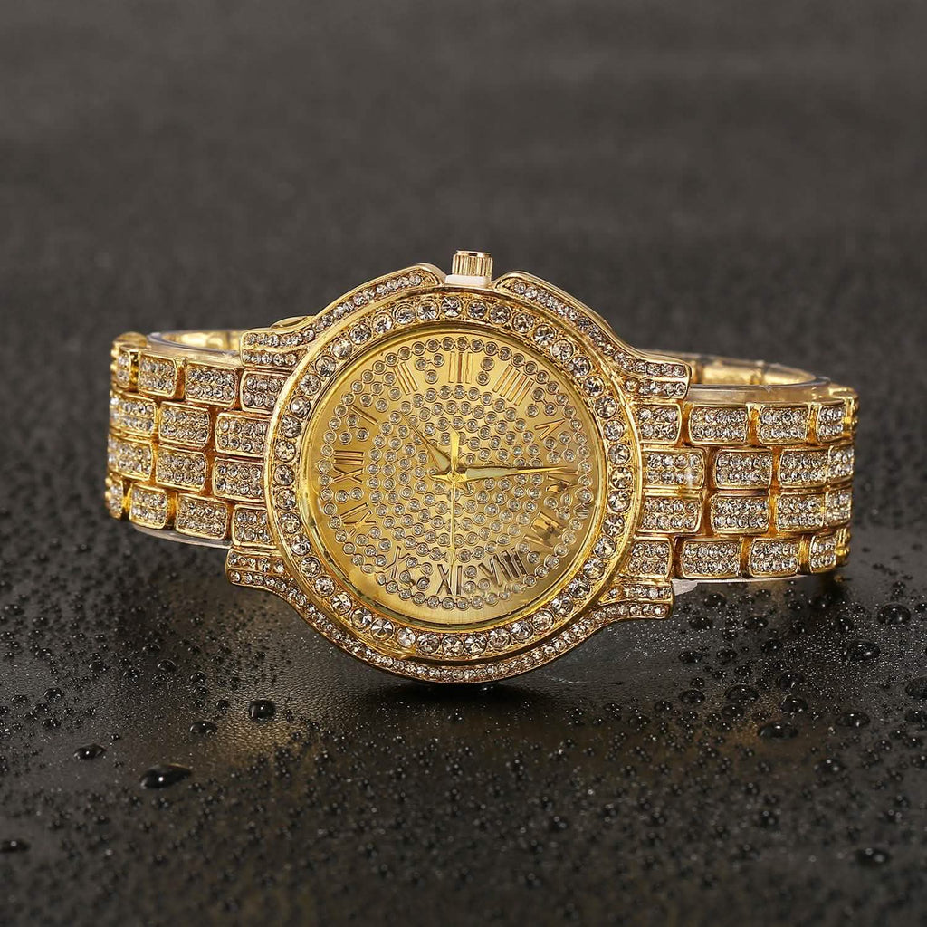Luxury Crystal Rhinestone Quartz Watch