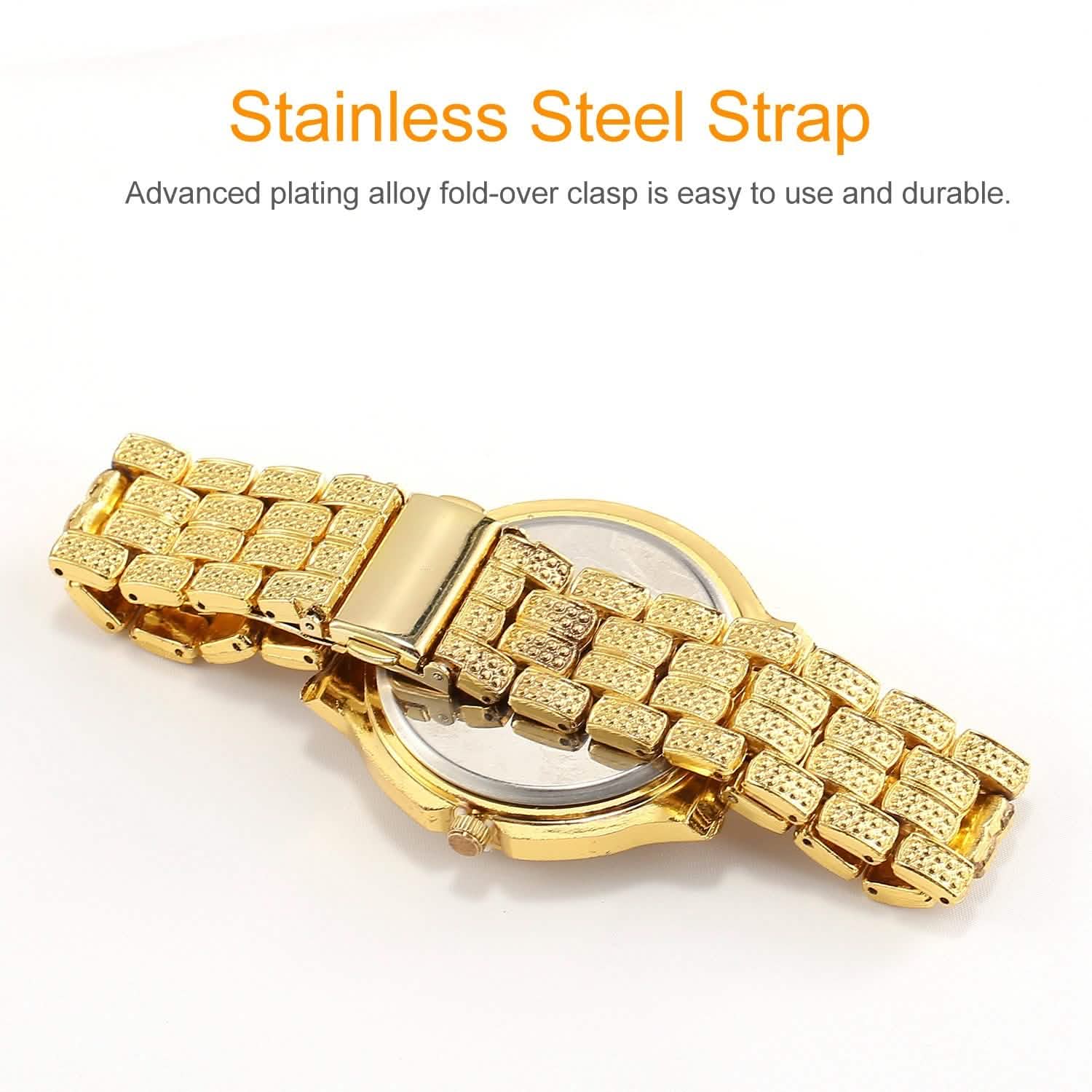 Luxury Crystal Rhinestone Quartz Watch