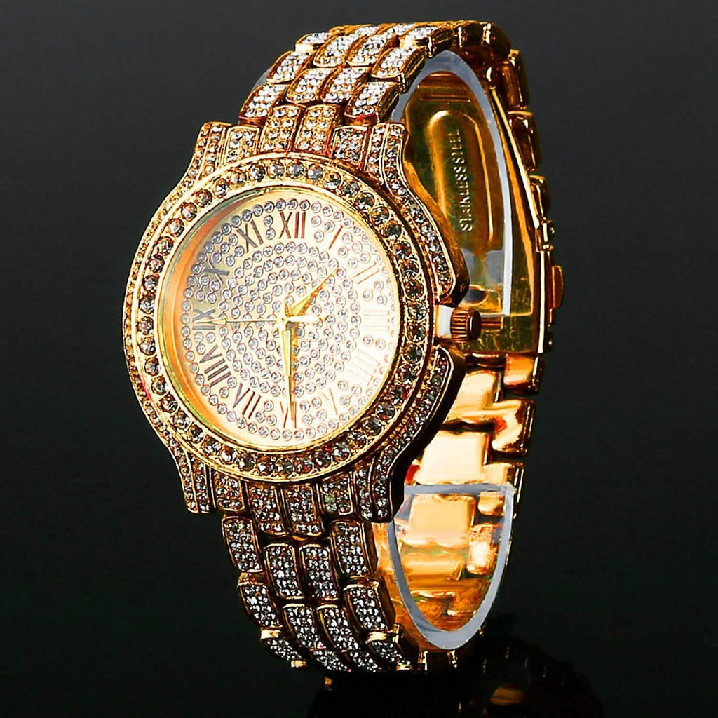 Luxury Crystal Rhinestone Quartz Watch