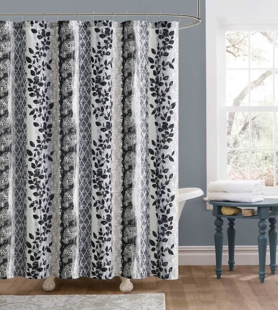 Luxury Embossed Shower Curtains