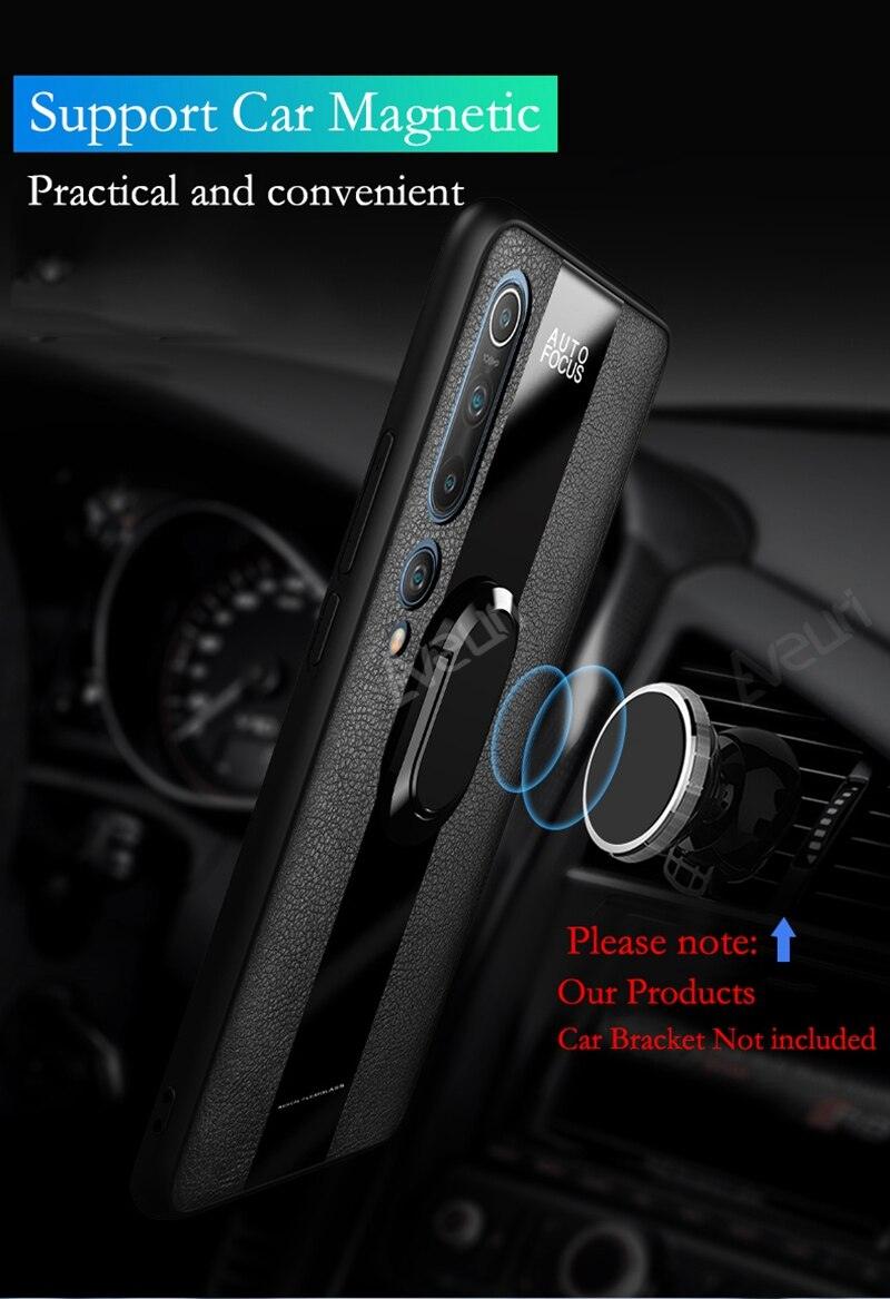 Luxury Leather Phone Case For Xiaomi Mi 11i 9T 10T 11T Pro 11 Lite Redmi Note 9S 7 8 9 10 Pro 8T Cover Case Leather Mobile Phone Case with 360° Rotating Ring Vintage Two Tone Durable Phone Cover