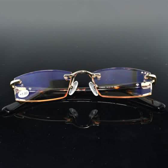 Luxury Men Diamond Glasses