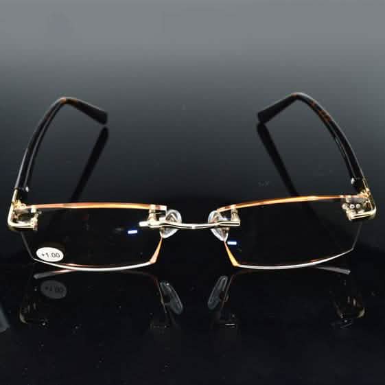 Luxury Men Diamond Glasses