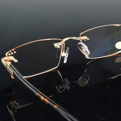 Luxury Men Diamond Glasses