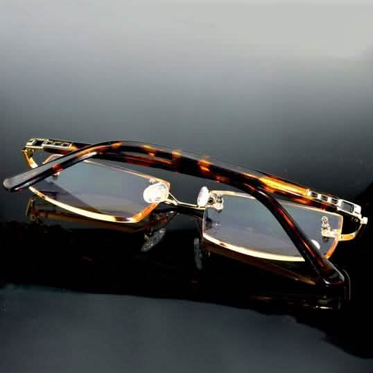 Luxury Men Diamond Glasses