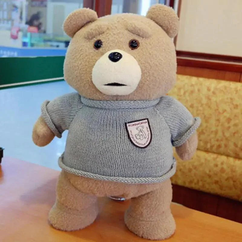 Luxury Modern Super Cute 8 styles Movie Teddy Bear Plush Toys Ted In Apron Soft Stuffed Animals Plush 45cm A birthday present for a good friend