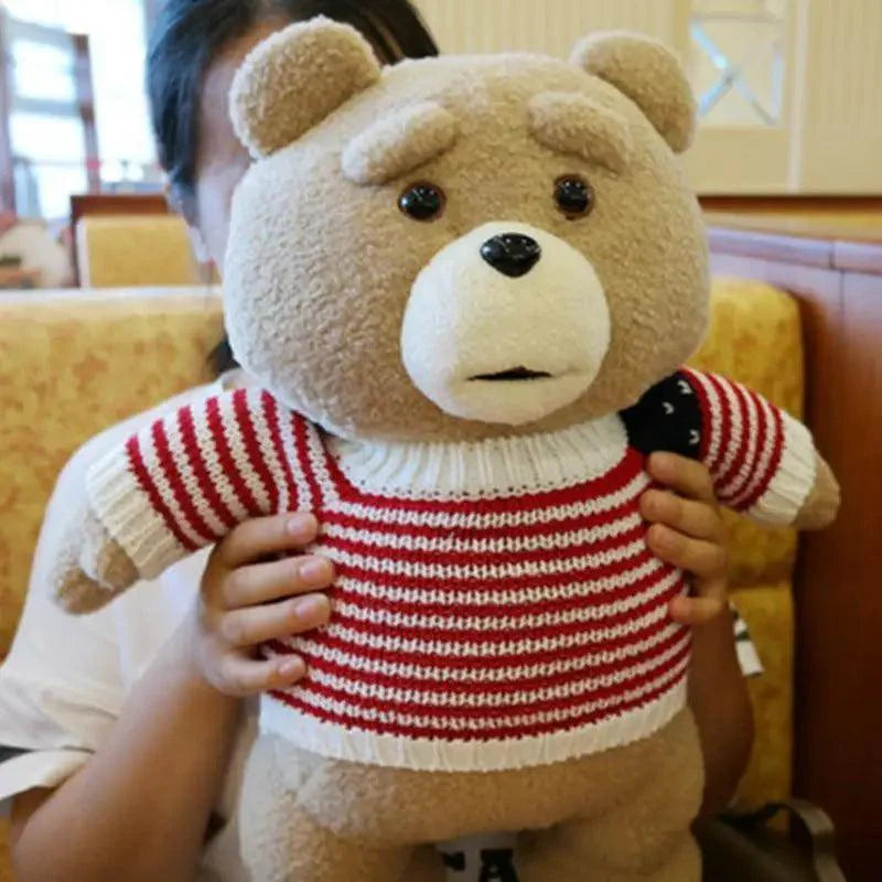 Luxury Modern Super Cute 8 styles Movie Teddy Bear Plush Toys Ted In Apron Soft Stuffed Animals Plush 45cm A birthday present for a good friend