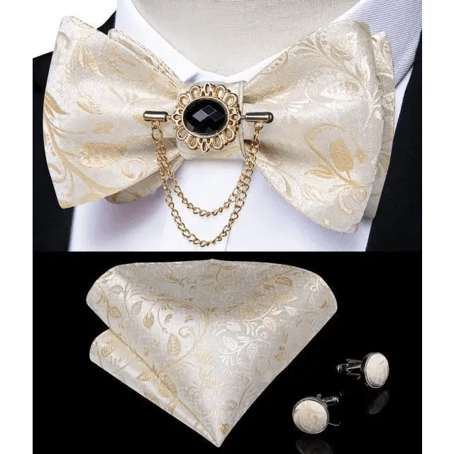 Luxury Pink Solid Men Bow Tie Silk Business Wedding Elegant Bowtie For Men Unique Desing For Every Occasion