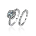 Luxury Style Crystal Engagement Ring - Ring Trends For 2021 Fashion Elegant Women Jewelry Wedding Jewelry