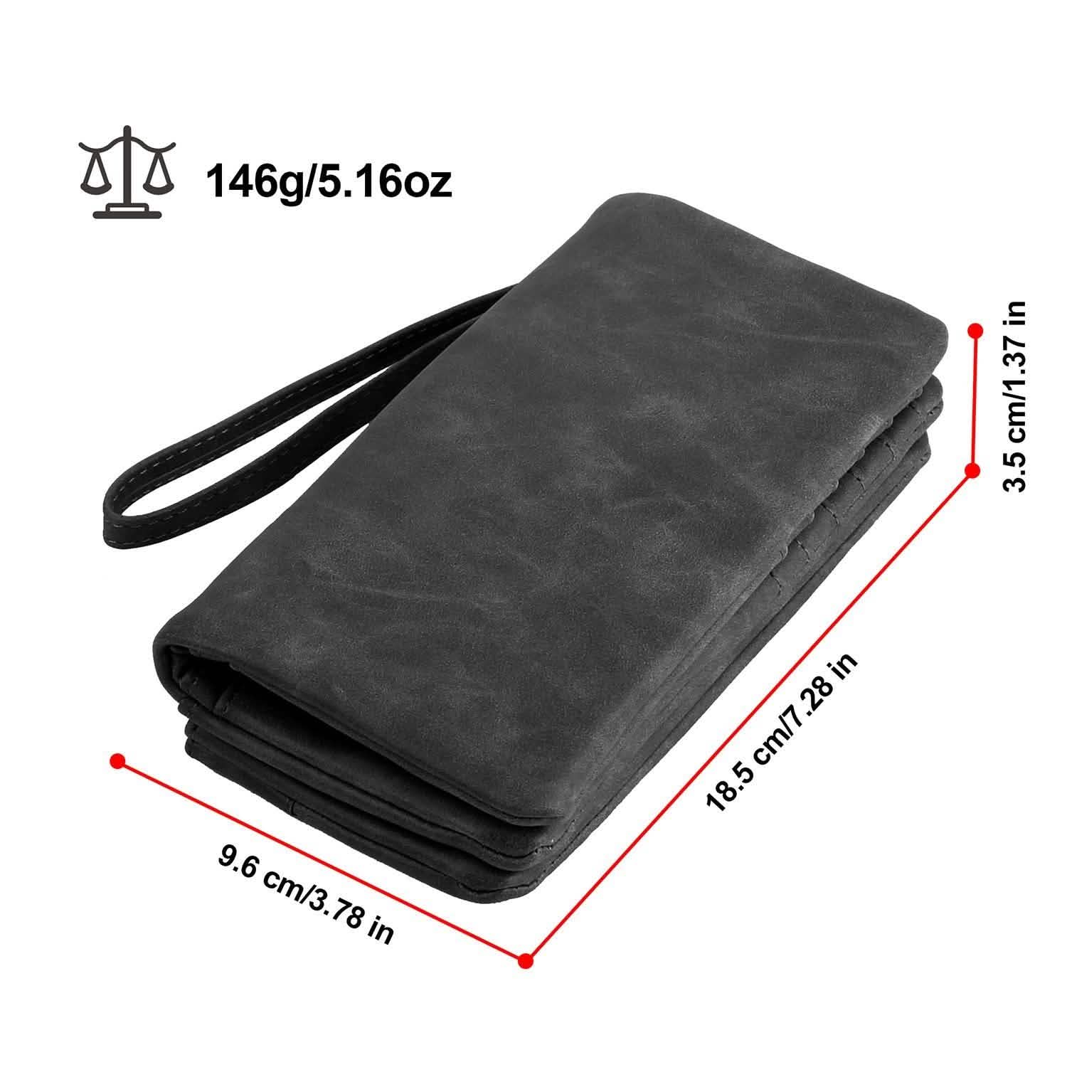 Luxury Women's Leather Clutch Wallet
