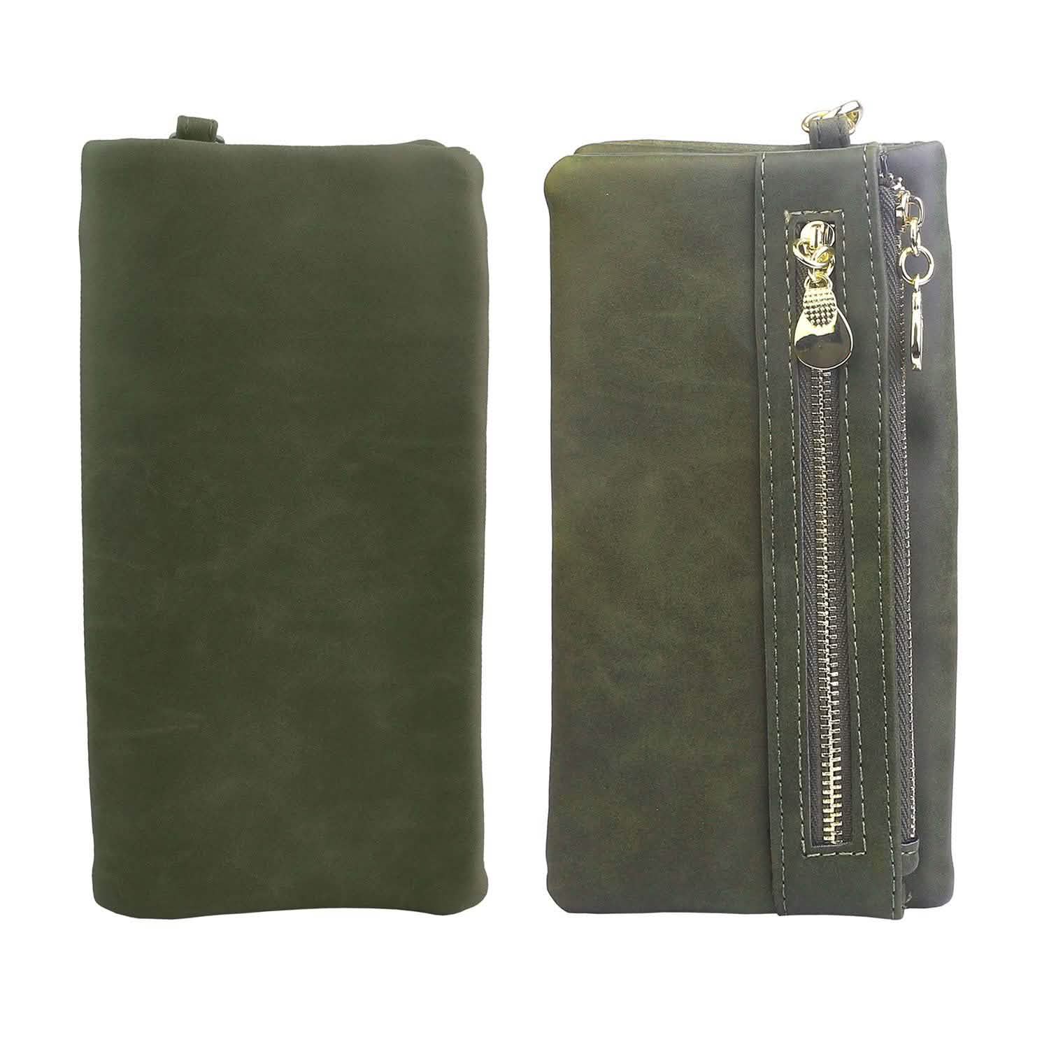 Luxury Women's Leather Clutch Wallet