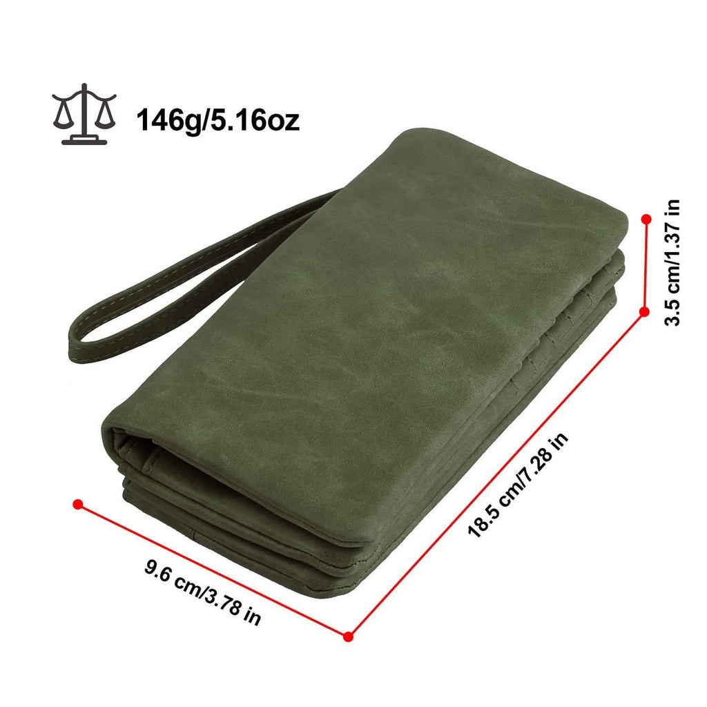 Luxury Women's Leather Clutch Wallet