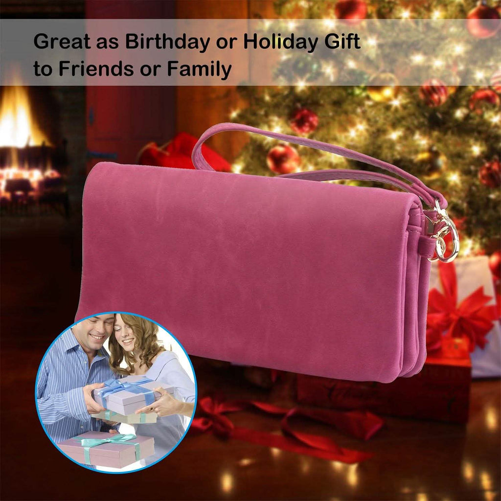 Luxury Women's Leather Clutch Wallet