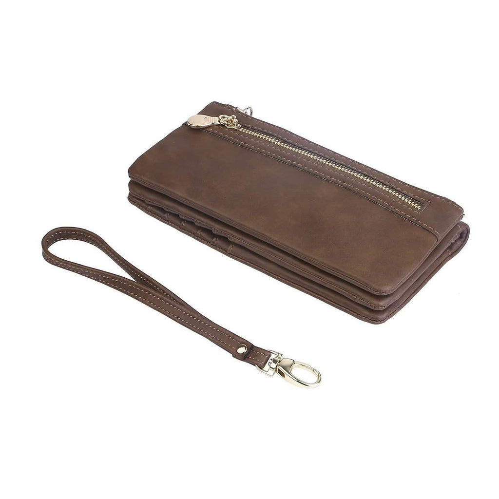Luxury Women's Leather Clutch Wallet