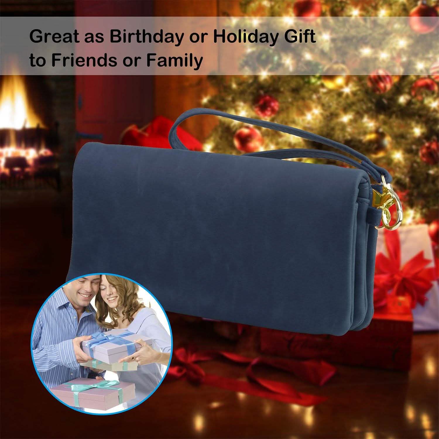 Luxury Women's Leather Clutch Wallet