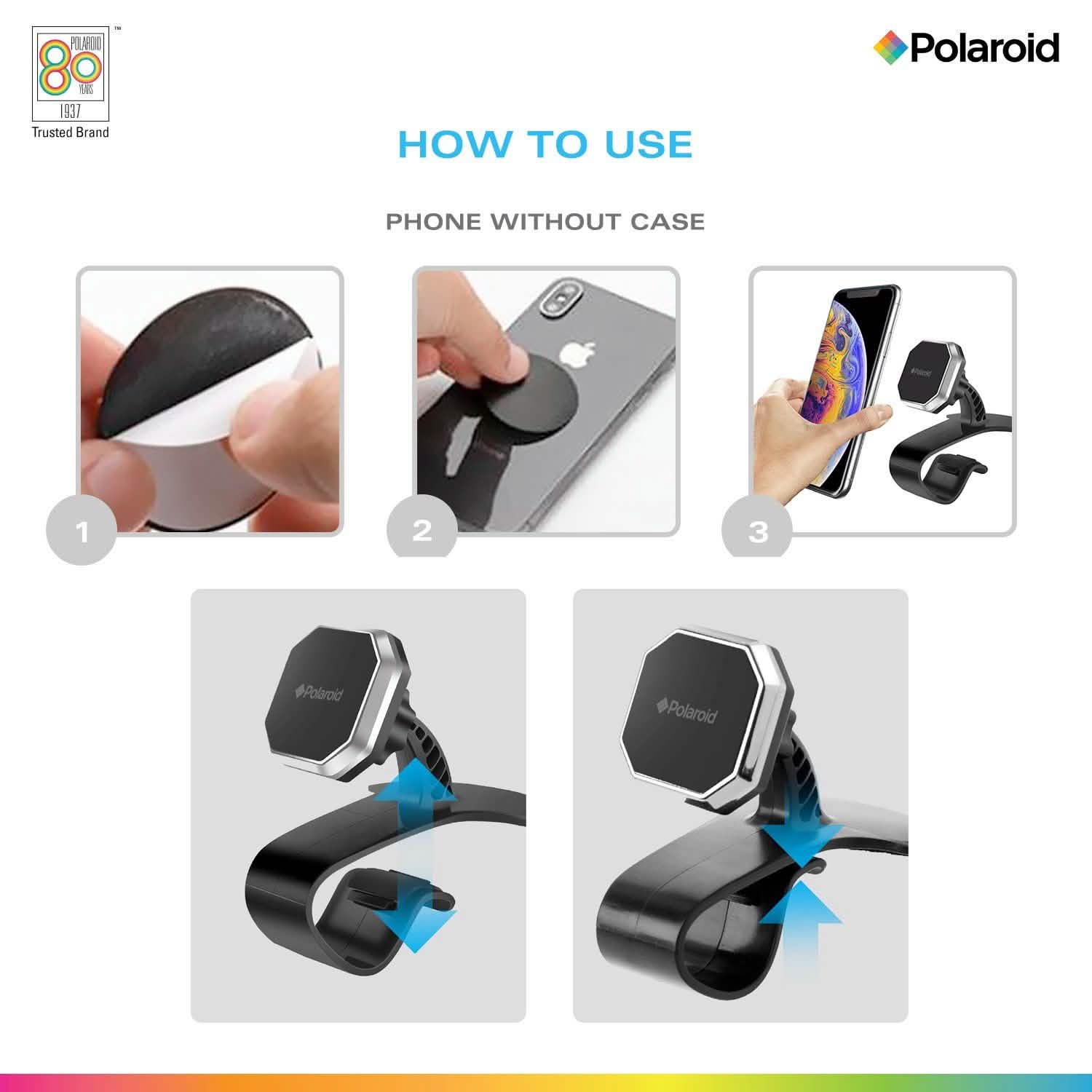 Magnetic Car Phone Holder Full 360 Motion
