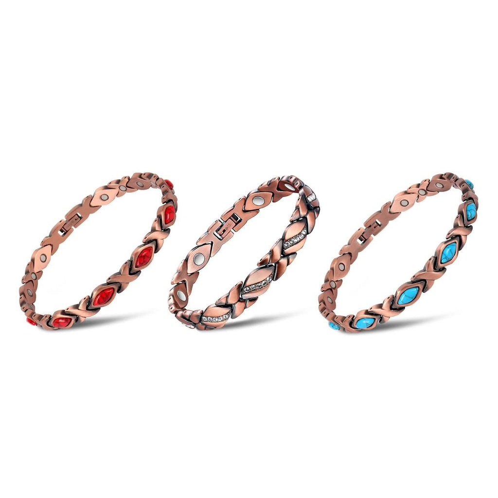 Magnetic Energy Therapy Pain Relief Copper Bracelet Unisex