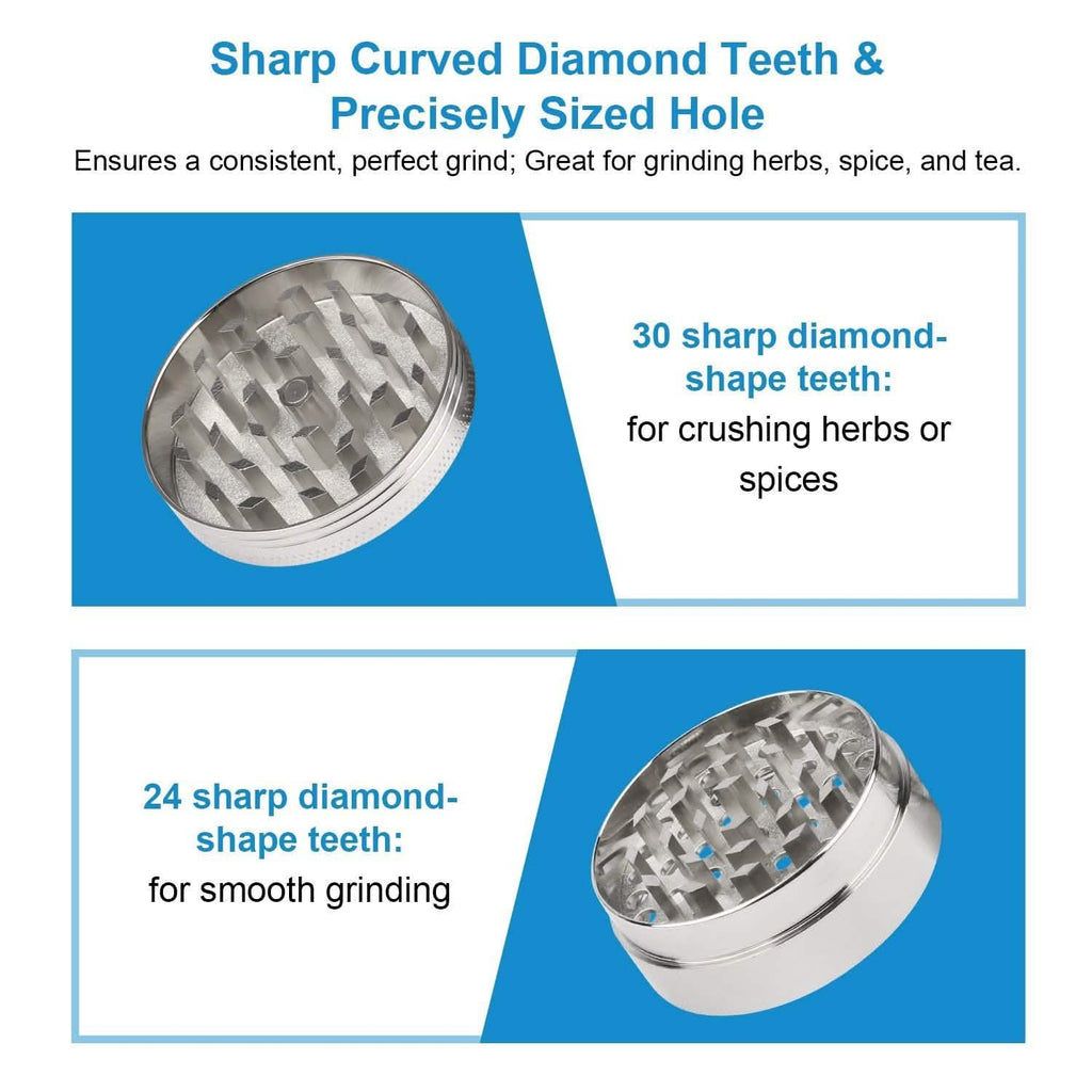 Magnetic Herb Spice Tobacco Grinder