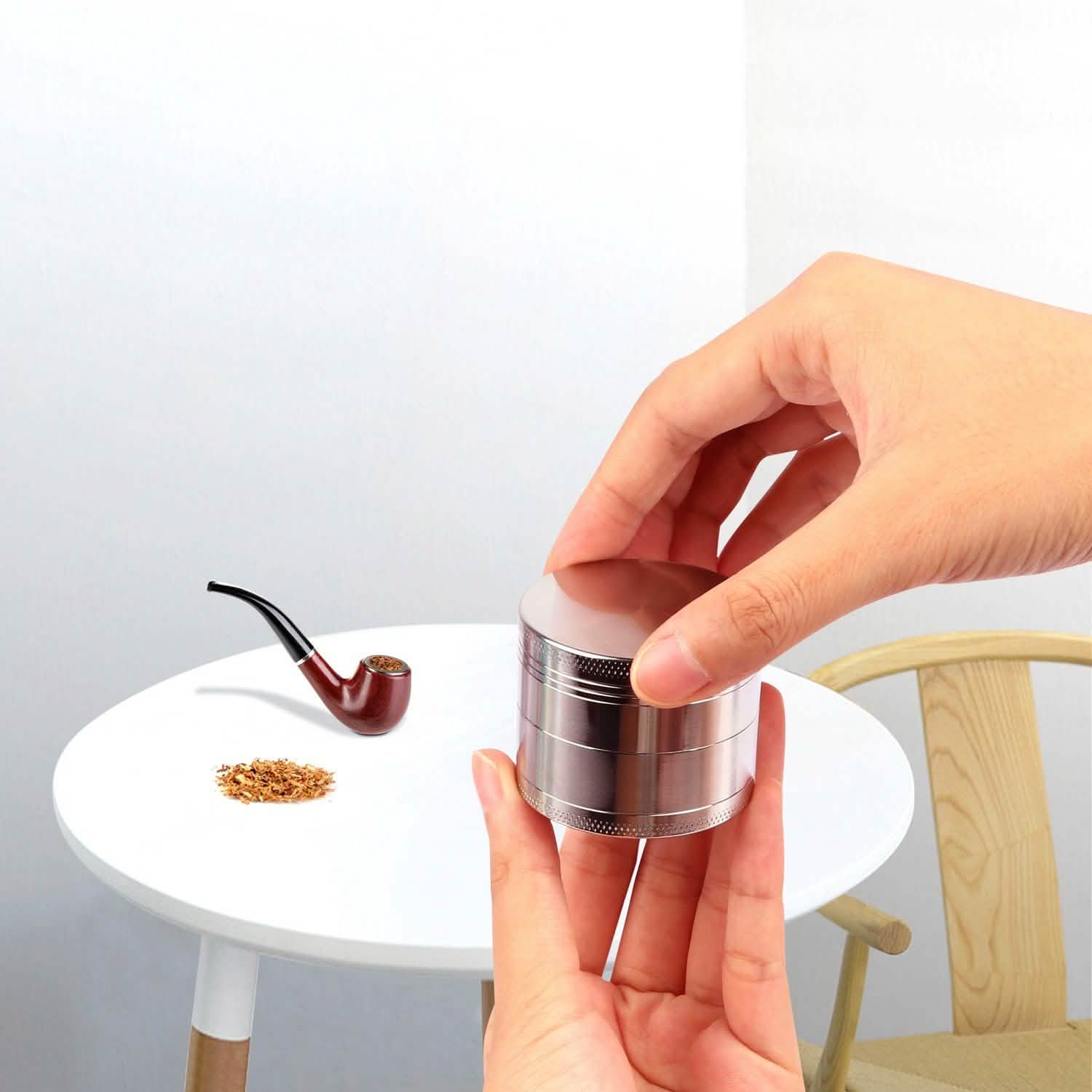 Magnetic Herb Spice Tobacco Grinder