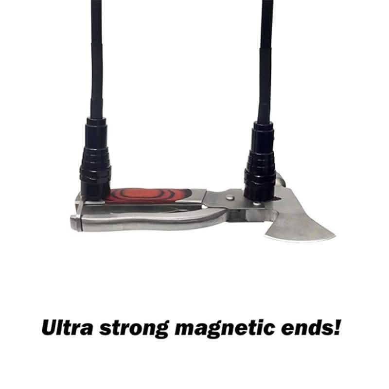 Magnetic LED Pocket Handheld Flashlight with Flexible Neck