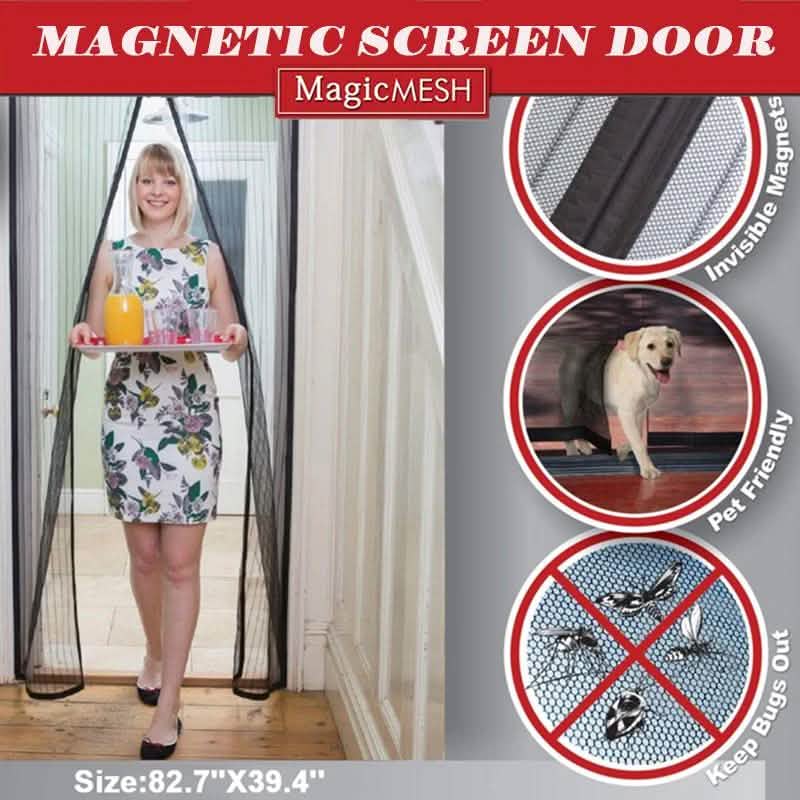 Magnetic Mosquito Screen Door