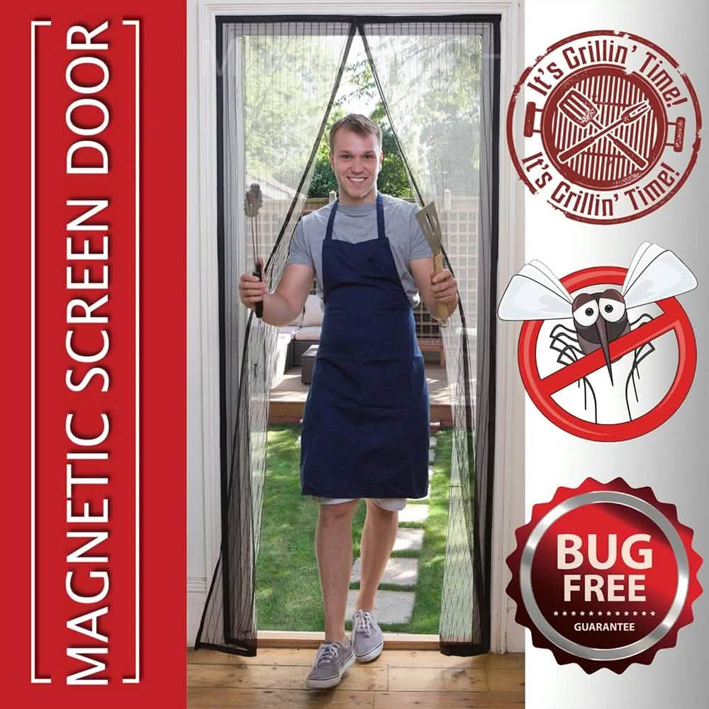 Magnetic Mosquito Screen Door