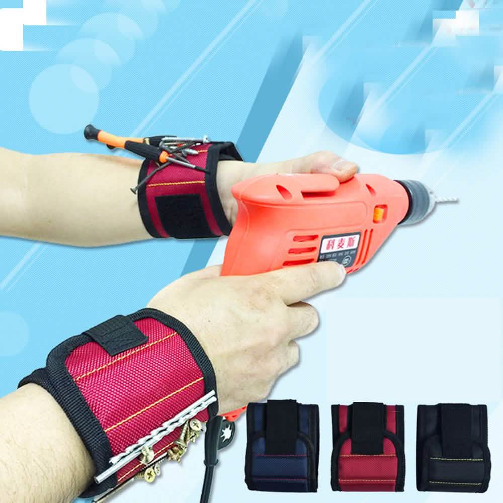 Magnetic Wristband With 6 Powerful Magnets