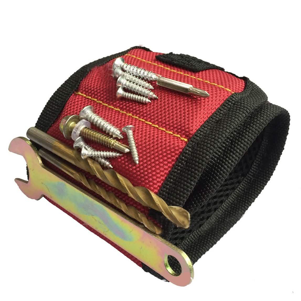Magnetic Wristband With 6 Powerful Magnets