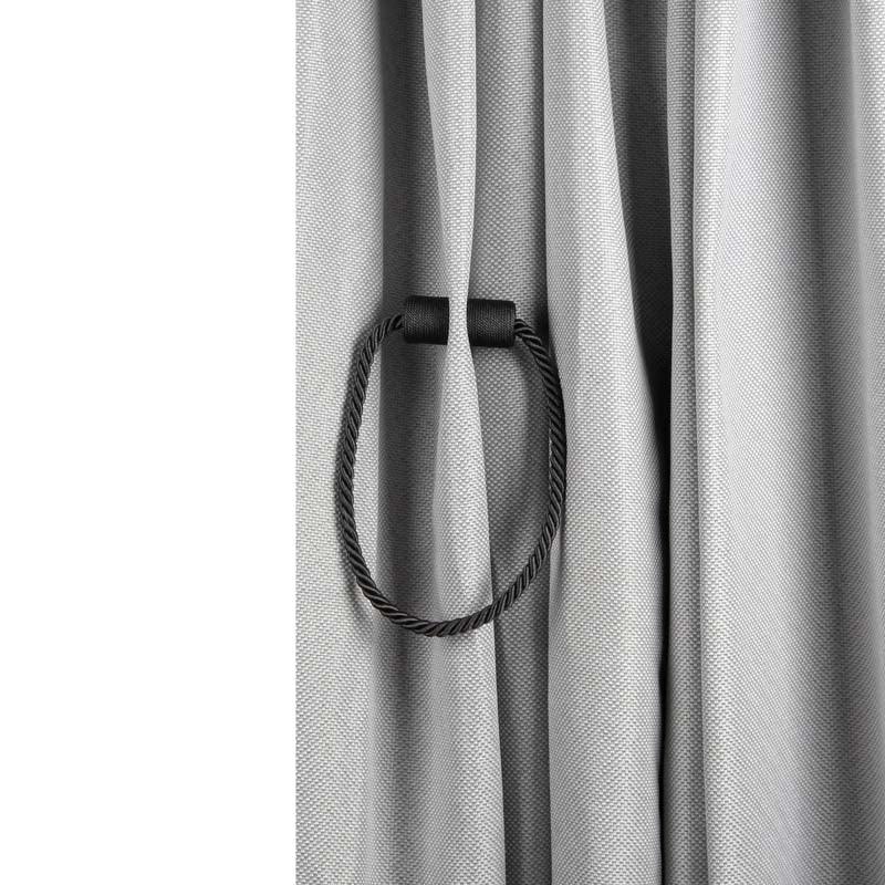 Magnets Curtains Clamps Curtain Holder Tieback Magnetic Clips Hanging Balls Tie Back Home Decoration Accessories Tie Backs Decorative Handmade Rope Holdback Strong Magnetic Holder For Small Thin Sheer Window Treatment 50CM