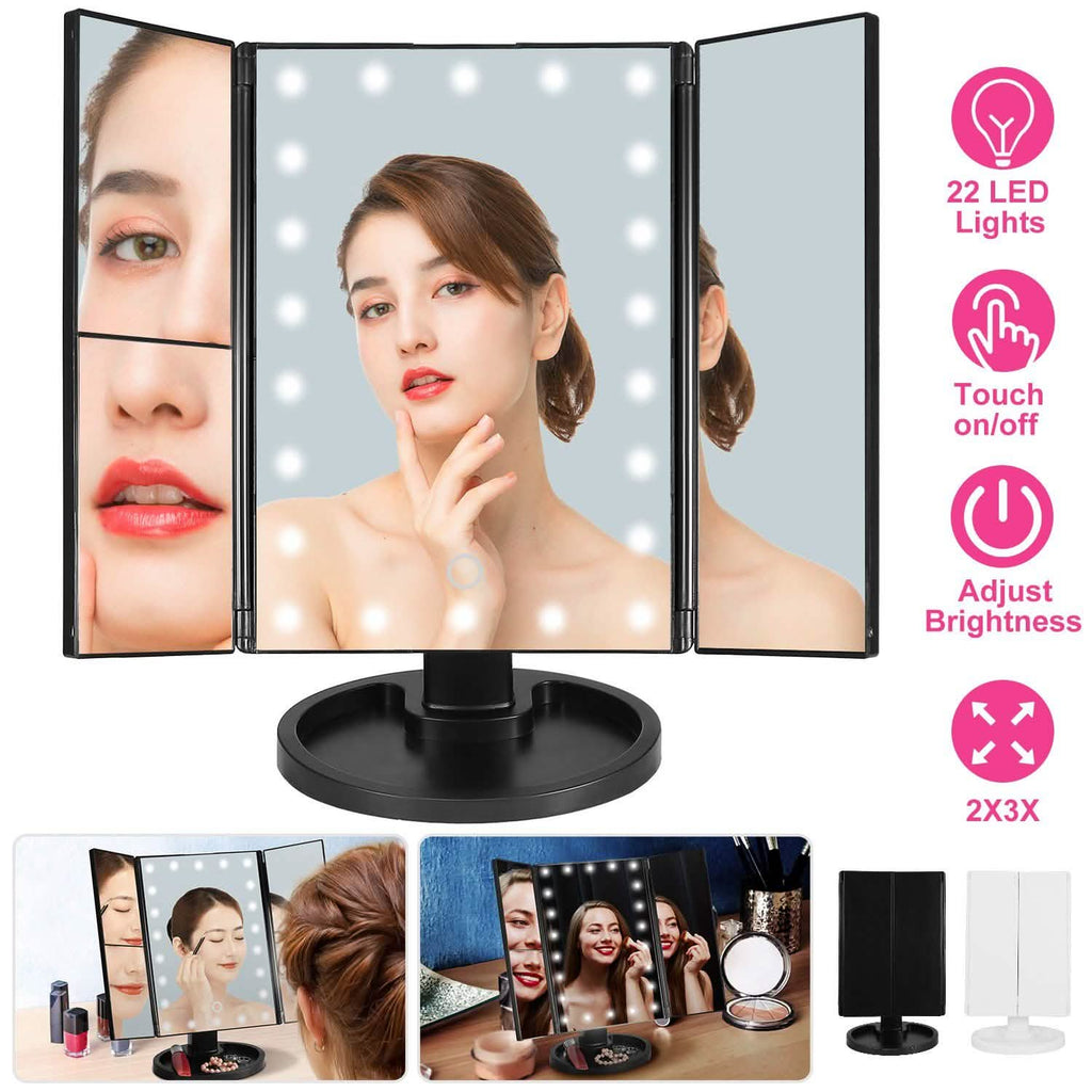 Make Up Mirror with 22 LED Lights